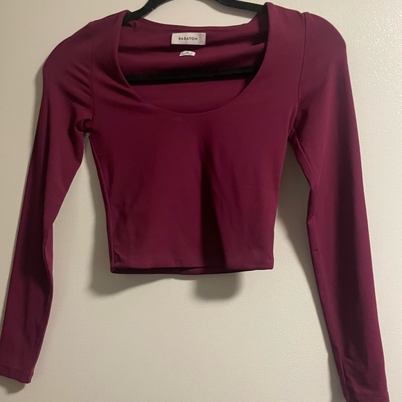 NEW BABATON CONTOUR LONG SLEEVE CROP - Picture 4 of 4